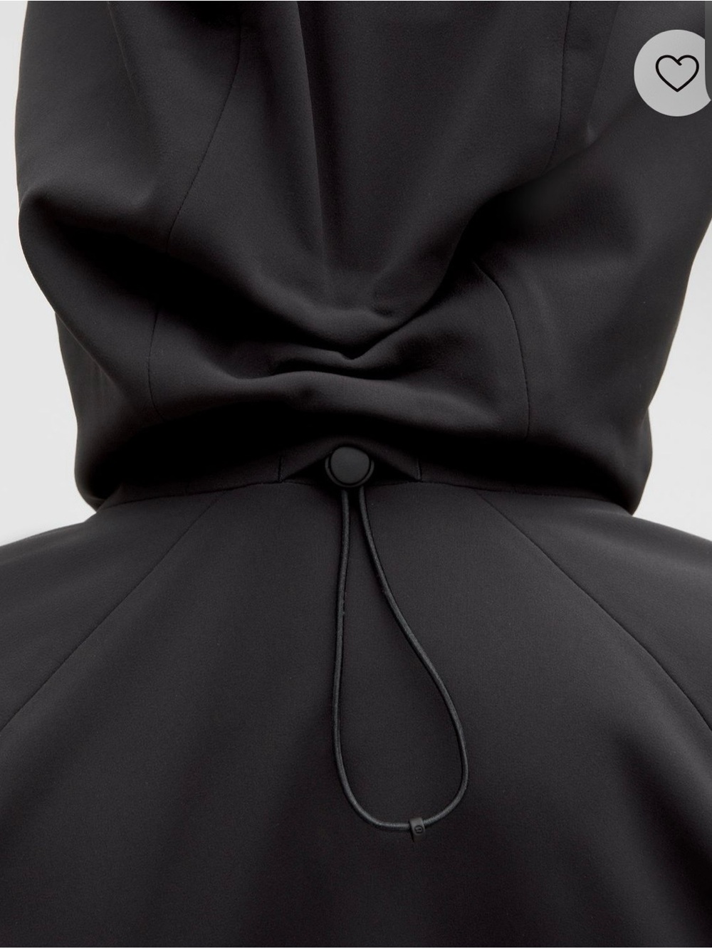 lululemon athletica “Cross Chill Performance” Black Jacket with Hood - Picture 6 of 16